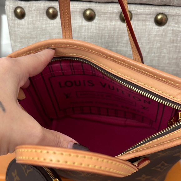 Louis Vuitton Neverfull BB peony strap - Picture 6 of 11
